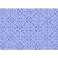 thumbnail image 1 of Ahgly Company Machine Washable Indoor Rectangle Transitional Light Slate Blue Area Rugs, 3' x 5', 1 of 7