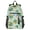 Cute Elephant Head and Plant, variant on JIALIOU 14" Laptop Backpack Waterproof Airline Approved Stylish Casual Daypack for Travel Business College Work, Carbon Black Block