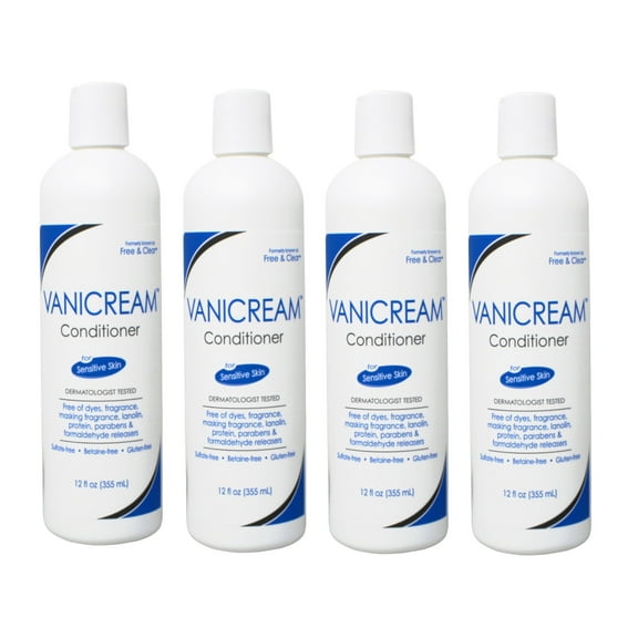 Free & Clear Hair Conditioner 12 oz (Pack of 4)