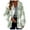 Green, variant on Women’s Shacket Plaid Sherpa Shirt Jacket Button Down Long Sleeve Oversized Fleece Coat with Chest Pocket Casual Warm Flannel Style Outerwear for Fall Winter Beige L