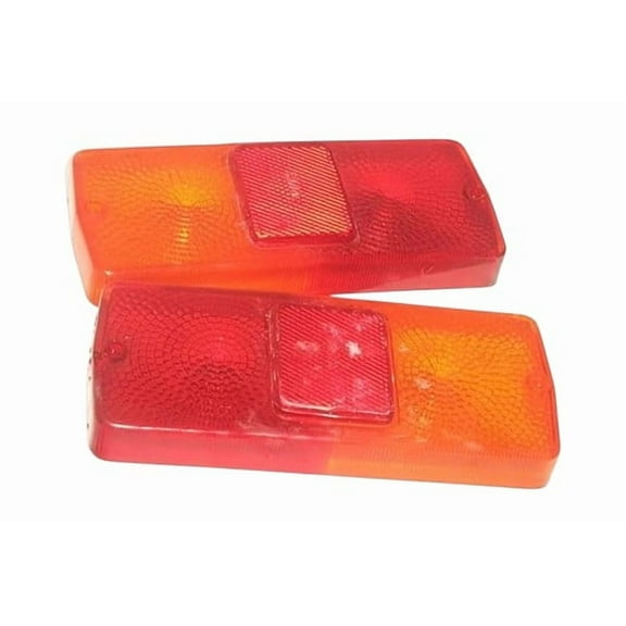 Fit For Pair Vintage Massey Ferguson Tractor Rear Tail Light Replacement Lens