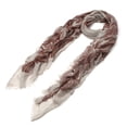 thumbnail image 2 of Premium Viscose Vintage Paisley Print Frayed End Scarf, 2 of 3