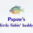 thumbnail image 2 of CafePress - Papaw's Little Fishin' Buddy Infant Bodysuit - Baby Light Bodysuit, Size Newborn - 24 Months, 2 of 4