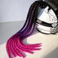 thumbnail image 1 of Casco de motocicleta Dreadlocks mujeres hombres casco Dreadlocks Motocross casco Punk decoración de cabello Negro púrpura rojo Negro Violeta Rojo shamjiam, 1 of 8