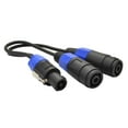 thumbnail image 2 of Varón de Del Divisor Del Los 0. Al Amplificador de 2 Vías Del Cordón Del Cable de 2 Altavoces Femeninos, 2 of 8