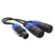 thumbnail image 2 of NUEVO 0. PA Splitter Plug A 2 Altavoces Cable Amplificador De 2 Vías, 2 of 9