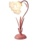 thumbnail image 1 of Lámpara de mesa Bsvklp Flores Vintage Romántica Francesa Acrílica rosa UE, 1 of 9