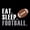 B Black Brown, variant on meiyoeat Vintage Graffiti Football Pattern Twin Sheets For Kids,Boys Ball Games Bedding For Soccer Lovers,3pcs