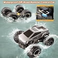 thumbnail image 4 of 1:16 RC Trucks Remote Control Car 4WD off-Road Waterproof RC Pick-up Truck 2.4GHz Car Toy for All Terrain,Boys 2025 Christmas Birthday Gifts, 4 of 9