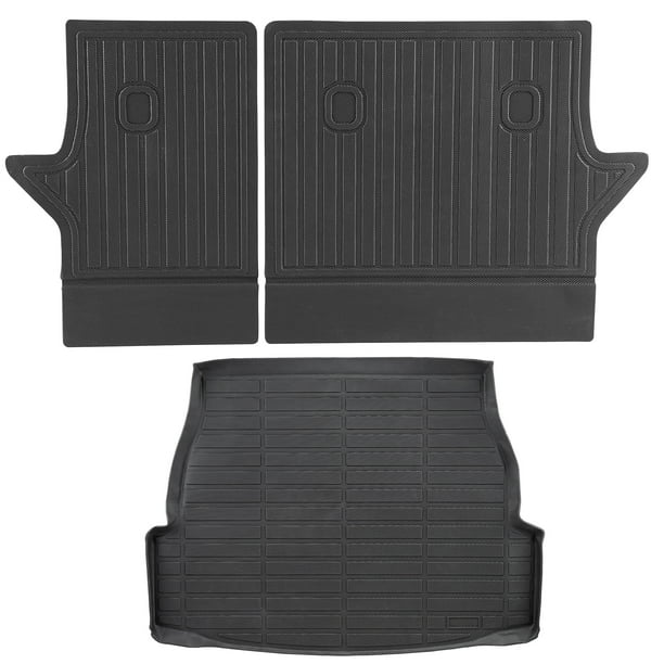 VEVOR Alfombrilla de carga y alfombrilla de respaldo para todo tipo de climas, personalizada para Toyota RAV4 2019-2024