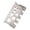 1pc, variant on Screw Size Chart Thread Gauge High Precision Screw Size and Thread Gauge Bolt Measuring Tool with Drill Bit Tap Size Metric L Size Drill Bit Gauge for Precise Thread Identification