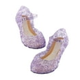 thumbnail image 2 of Travelwant Princess Girls Sandals Jelly Shoes Mary Jane for Toddler Kids Dance Party Cosplay, 2 of 7