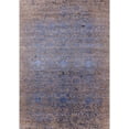 thumbnail image 1 of Ahgly Company Indoor Rectangle Mid-Century Modern Purple Oriental Area Rugs, 5' x 7', 1 of 6