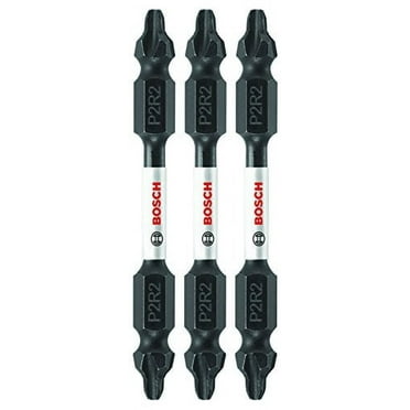 Bosch-ITDEP2R22503 3 pc. Impact Tough 2.5 In. Phillips/Square Double-Ended Bits