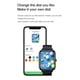 thumbnail image 2 of Reloj Inteligente Fralugio A8 Full Touch Ips Hd Verde Sport, 2 of 6