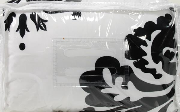 Mainstays Black 8 Piece Bed in a Bag Comforter Set With Sheets, Full
