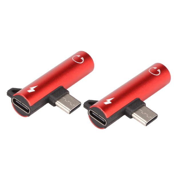 Adaptador auxiliar USB Cto, 2 piezas USB C a USB Cto Adaptador de audio USB Cto elegante estética