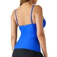 thumbnail image 5 of RELLECIGA Women's Shirred Swim Tops Cutout Swimsuits Tummy Control Bathing Suit Tops Tankini Tops for Women, 5 of 7