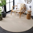 thumbnail image 3 of Safavieh Terrace Wight Geometric Indoor/Outdoor Area Rug, Beige/Ivory, 6'7" x 6'7" Round, 3 of 15