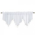 thumbnail image 4 of Pure Color Nordic Concise Modern Geometric Triangular Screen Curtain, 4 of 9
