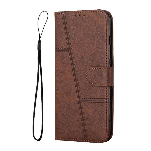 Funda Flip para FOXDOCK Xiaomi Redmi Note 13 4G – Carcasa delgada y resistente a impactos con soporte para uso diario y profesional