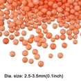 thumbnail image 3 of Uxcell 0.1" Orange Mini Polystyrene Foam Beads Ball for DIY and Crafts 4 Pack, 3 of 5