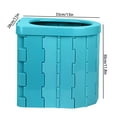 CIYISON Foldable Outdoor Toilet Portable Travel Potty Portable Camping