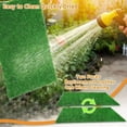 thumbnail image 6 of Artificial Turf Dog Potty Training Mat Reusable Grass Rug Replacement Turf Outdoor Lawn Mat Easy To Clean for Balcony Garden, 6 of 9