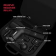 thumbnail image 4 of FitRx Massage Gun Handheld Deep Tissue Percussion Massager with 6 Speeds and 4 Swappable Heads For Premium Neck Back & Muscle Relief, 4 of 8