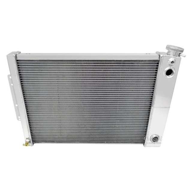 23 Po. Double Passage LS Conversion Radiateur de Refroidissement Moteur Tout-Aluminium pour 1967-1969 Camaro Firebird