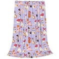 thumbnail image 2 of Fotbe Fashionable Cats Manta de Franela Acolchonada con Estampado, Súper Suave y Esponjosa, Extra Grande para Sofá, Cama, Uso Todo el Año-40"x30", 2 of 7
