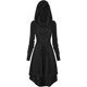 thumbnail image 2 of Vestido gótico de mujer, ropa medieval, disfraz de Halloween, vestido renacentista con capucha para carnaval de Halloween, 2 of 5