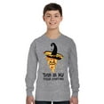 thumbnail image 2 of Awkward Styles Halloween Youth Sweatshirt Girls Boys Pizza Crewneck Tee for Kids, 2 of 5