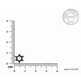 thumbnail image 3 of 925 Sterling Silver Star Of David Stud Earring Geometric Star Symbol Unisex Post Stud Earring Minimalist Handmade Gift Studs with Pushback, 3 of 7