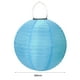 thumbnail image 4 of Lámpara Guirnalda de luces colgantes solares de 30 cm, farol LED de vacaciones, decoración de China (azul) Ehuebsd Para estrenar, 4 of 9