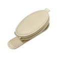 thumbnail image 2 of Soporte para gafas de sol para la visera del coche, colgador de gafas, clip duradero para gafas de coche beige, 2 of 9