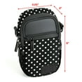 thumbnail image 5 of USA GEAR QCD Compact Camera Case Bag, Polka Dot, 5 of 8