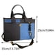 thumbnail image 3 of Elegante Bolso Mezclilla Con Empalme Colores Contrastantes Bolso Mano Informal Con Un Hombro Cruzado para Ir Al (negro), 3 of 9