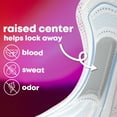 thumbnail image 4 of U by Kotex Balance Ultra Thin Overnight Pads with Wings, 13 Count, 4 of 6