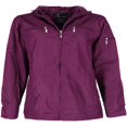 thumbnail image 1 of I5 Apparel  Hooded 3/4 Length Rain Jacket (Women), 1 of 3