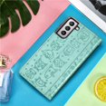 thumbnail image 3 of Funda Cartera FOXDOCK para Samsung Galaxy S22 , Flip PU con Relieve de Gatos y Perros, Tarjetero y Soporte, 3 of 6