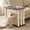 Black Walnut - Right, variant on Cat Scratcher Side Table for Couch, Sofa Protector End Table