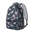 thumbnail image 2 of Unicorn and Fairy Blue Pattern Backpack for School, Cute School Bag with Adjustable Shoulder Straps and Padded Back, 15.3"x11"x6.7", 2 of 5