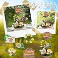 thumbnail image 6 of IUAMXWU 5Pcs Tiered Mini Spring Tray Decorations Set Fresh Kitchen Home Easter Wood Market Decor Flat Flower Summer Tiered Tray 3D Desk Ornament for Farmhouse Rustic Home Decor, 6 of 8