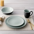 thumbnail image 3 of Noritake ColorTrio Graphite 16-Piece Coupe Dinnerware Set, Service for 4, 3 of 7