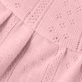thumbnail image 7 of QUNYINEY Pink Women's Cocktail Dresses Formal Sleeveless Vacation Midi Dresses Crew Neck Loose Fit Peplum Textured Tank Dress, 7 of 7