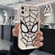 thumbnail image 3 of Marvel Spider Man-funda de silicona suave para teléfono móvil, carcasa moderna de TPU Lisa Multipaso para iPhone 16, 15, 14, 13, 12, 11 Pro Max, XR, XS, 7, 8 Plus, 3 of 5