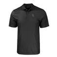 thumbnail image 2 of Men's Cutter & Buck Black Chicago White Sox Pike Eco Tonal Geo Print Stretch Recycled Polo, 2 of 3