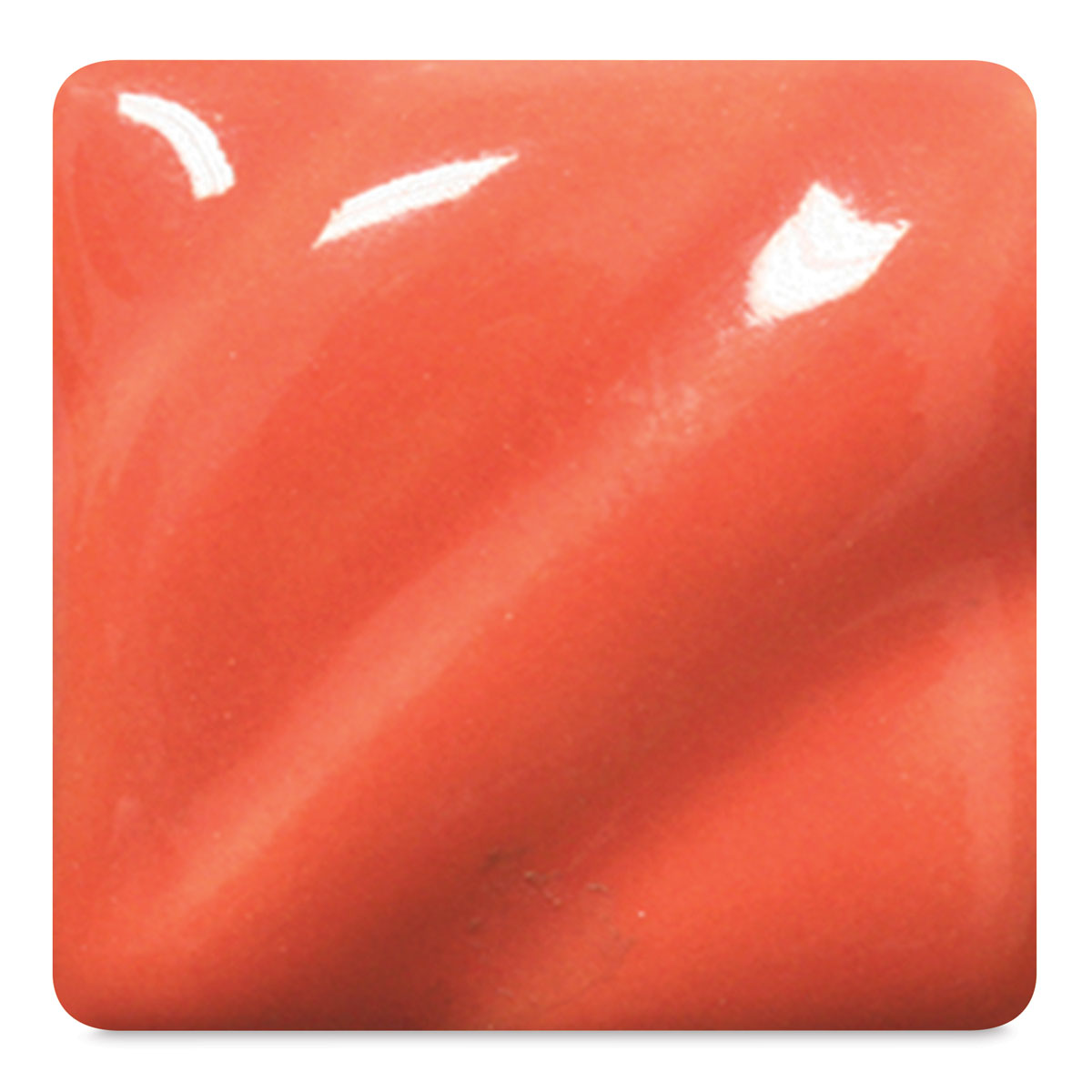 Amaco High Fire Glaze Coral Gloss, Pint