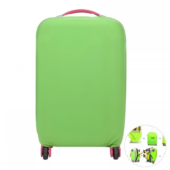 GASTROPOD Elastic Travel Luggage Cover Suitcase Trolley Case Protective Bag Dustproof Protector for 26-30 Inches (Green)